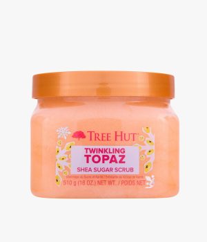 twinkling topaz shea sugar scrub