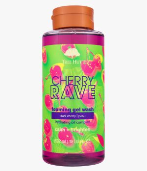 cherry rave foaming gel wash