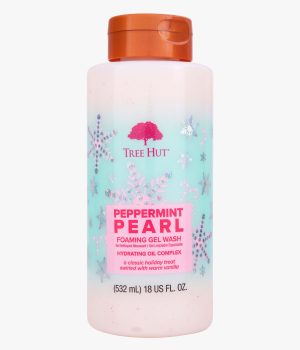 peppermint pearl foaming gel wash