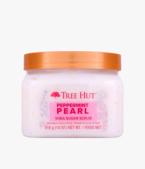 peppermint pearl shea sugar scrub