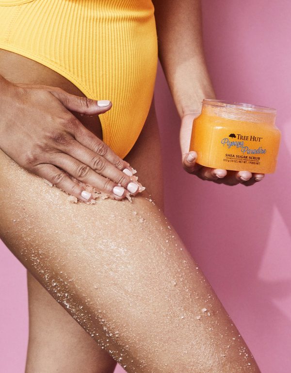 papaya-paradise-shea-sugar-scrub-on-body